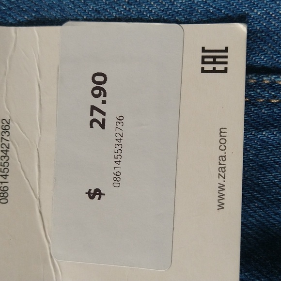 * NEW* Zara Blue Denim Overalls,- Boy or Girl, Size 2-3 Years Old - Picture 12 of 13